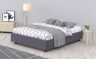Кровать SleepBox в интерьере сосна_серый Grace12