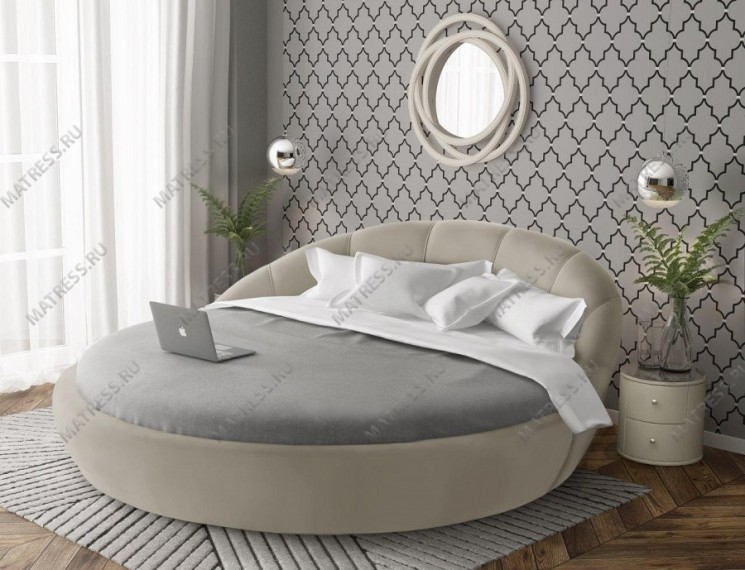 Круглая кровать Милана